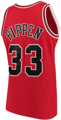 Chicago Bulls Scottie Pippen Red Swingman Jersey - Michael Jordan-1 Sling Bag Crossbody Women Shoulder (421x480), Png Download