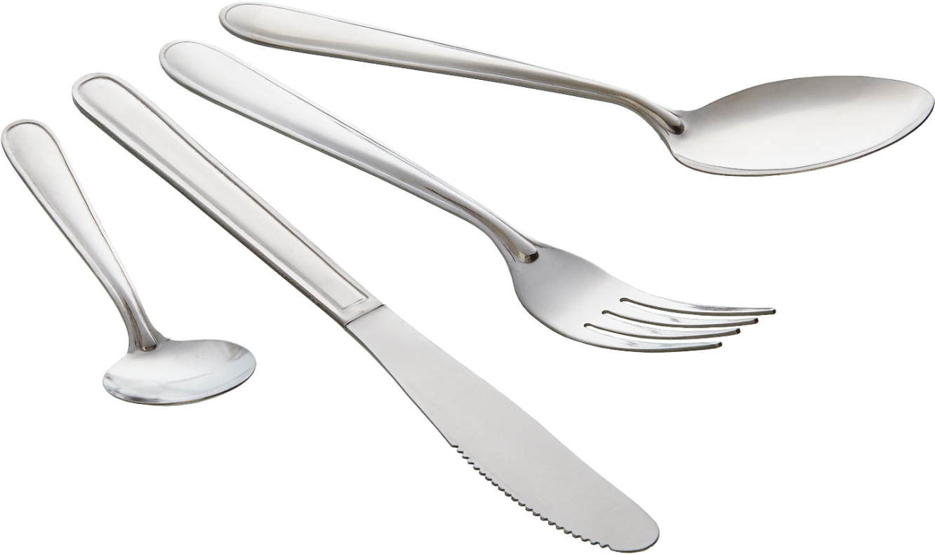 Cubiertos De Mesa X 4 Piezas - Kitchen Utensil (1585x1000), Png Download