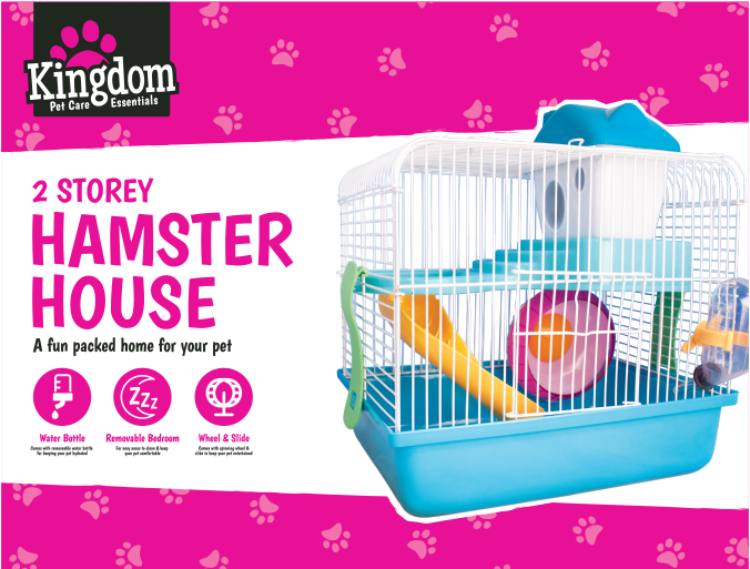 Hamster Cage - Companion Dwarf Hamster Cage (800x620), Png Download