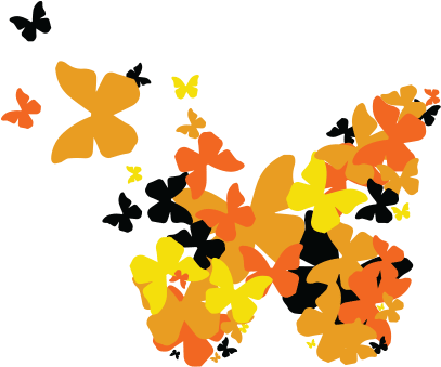 Butterfly House At Ladew Topiary Gardens Logo Ashton - Brush-footed Butterfly (960x960), Png Download