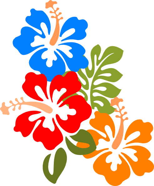Hibiscus Svg Clip Arts 492 X 595 Px (492x595), Png Download