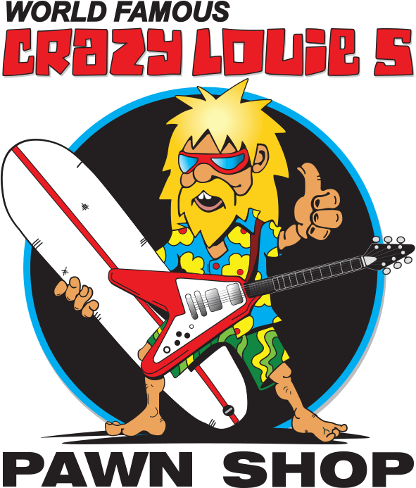 Shop Clipart Pawn Shop - Crazy Louie's Pawn Shop (600x705), Png Download