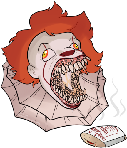 Hot Pockets Drawing (500x539), Png Download