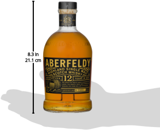 Aberfeldy 12 Year Old Highland Single Malt Scotch Whisky (400x400), Png Download