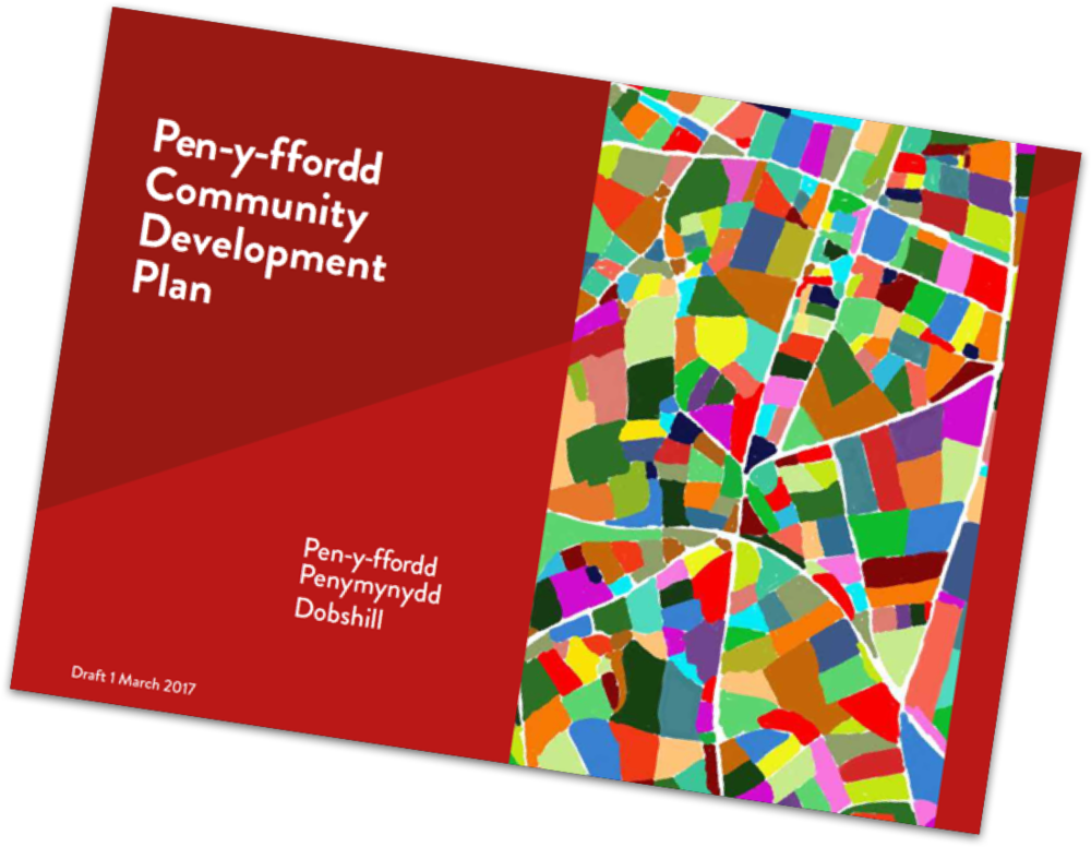 Pen Y Ffordd Place Plan - Art Paper (1000x776), Png Download