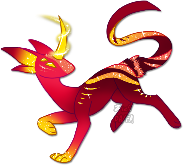 Wishdog - Starburst - Cartoon (765x679), Png Download