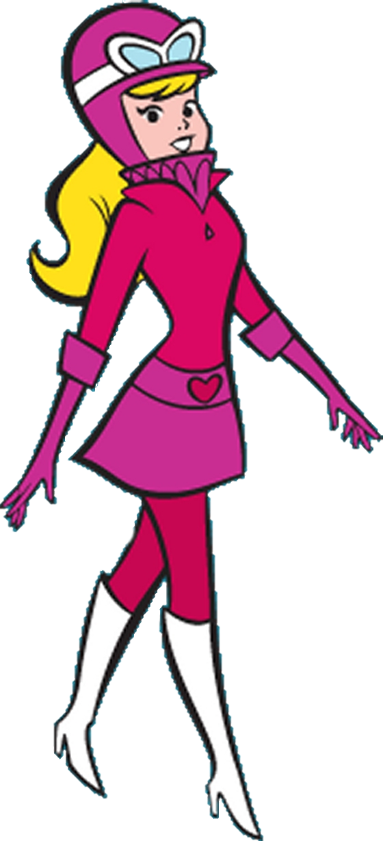 Penelope Pitstop Free Printable Image - Penelope Pitstop (560x1228), Png Download