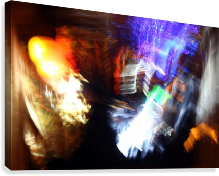 Rainbow Light Canvas Print - Led-backlit Lcd Display (429x344), Png Download