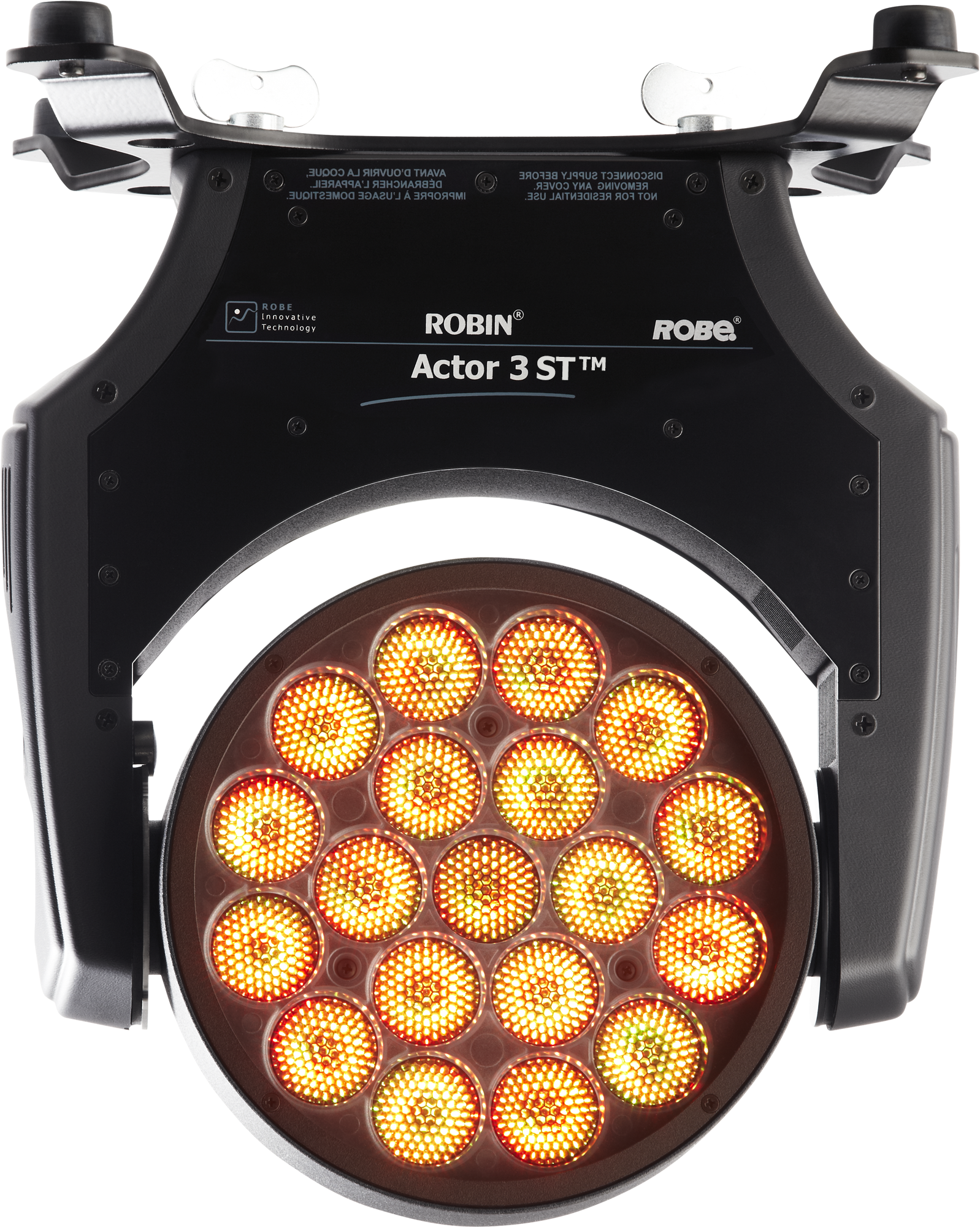 3 Led Rings Control, Rainbow Effects, Tungsten Lamp - Robe Robin Actor 3 (1925x2070), Png Download