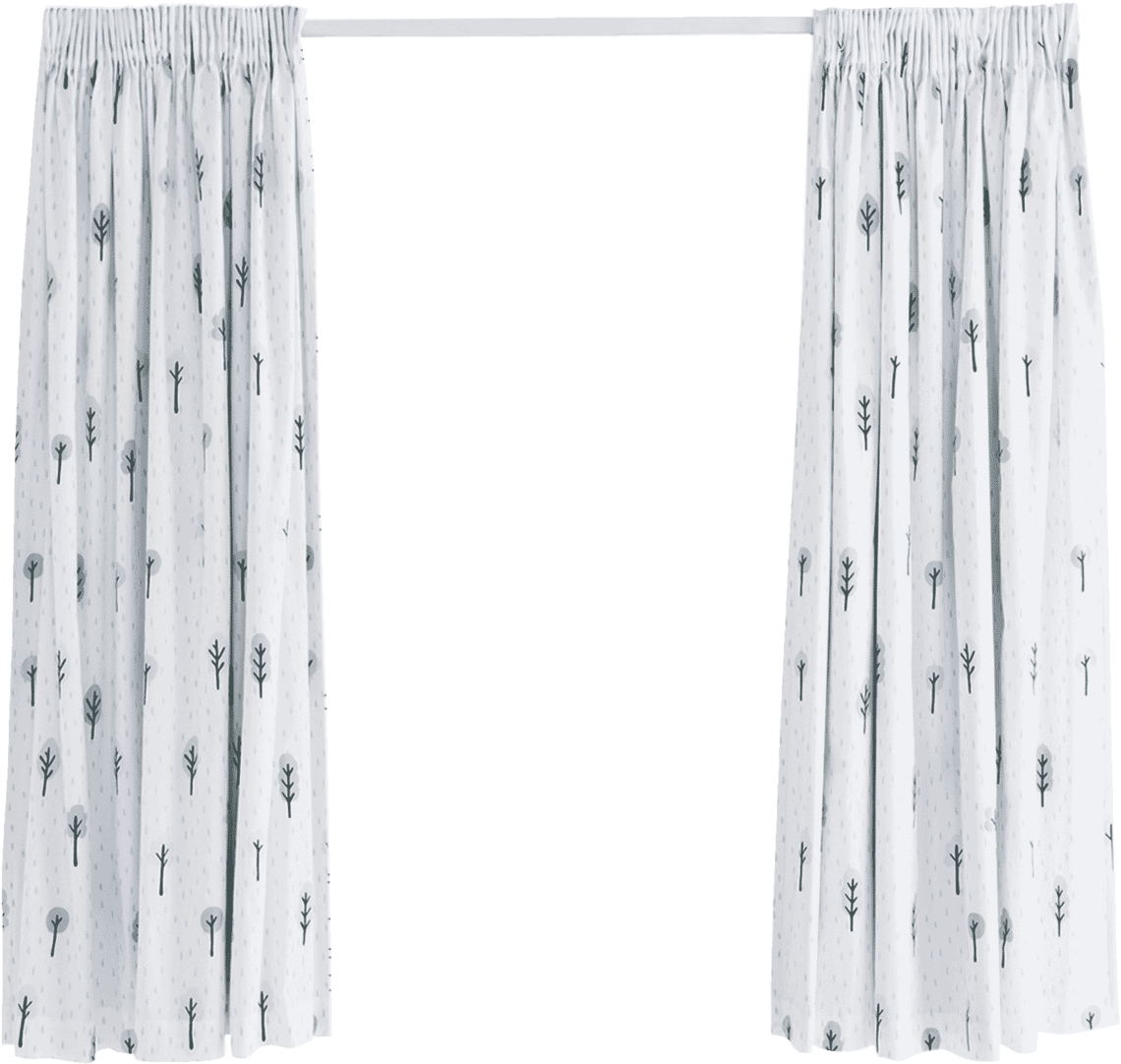 Download Children's Blackout Curtains, Woodland Blackout Full Size