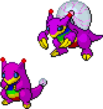 Psychic/electric Plasma Ball Sandslash Line (400x400), Png Download