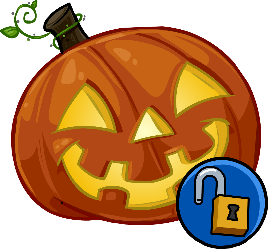 Download Glowing Pumpkin Head Clothing Icon Id 1323 Club Penguin Halloween Pumpkin Full Size Png Image Pngkit