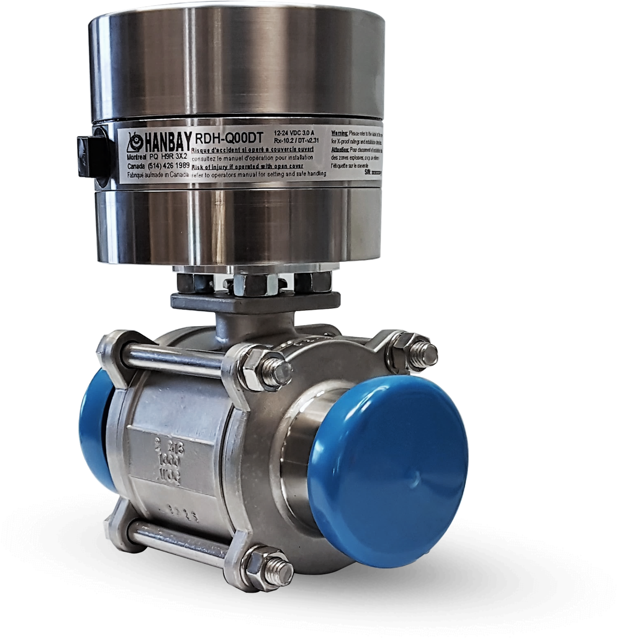 Sanitary And Hygienic Valve Automation - Bakery (2109x2227), Png Download