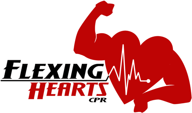 Flexing Hearts Cpr - Teacher (640x382), Png Download