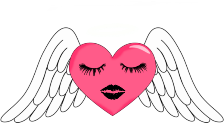 Heart - Heart With Angel Wings Clip Art (900x900), Png Download