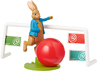 Peter The Rabbit Toys Mcdonald (380x380), Png Download