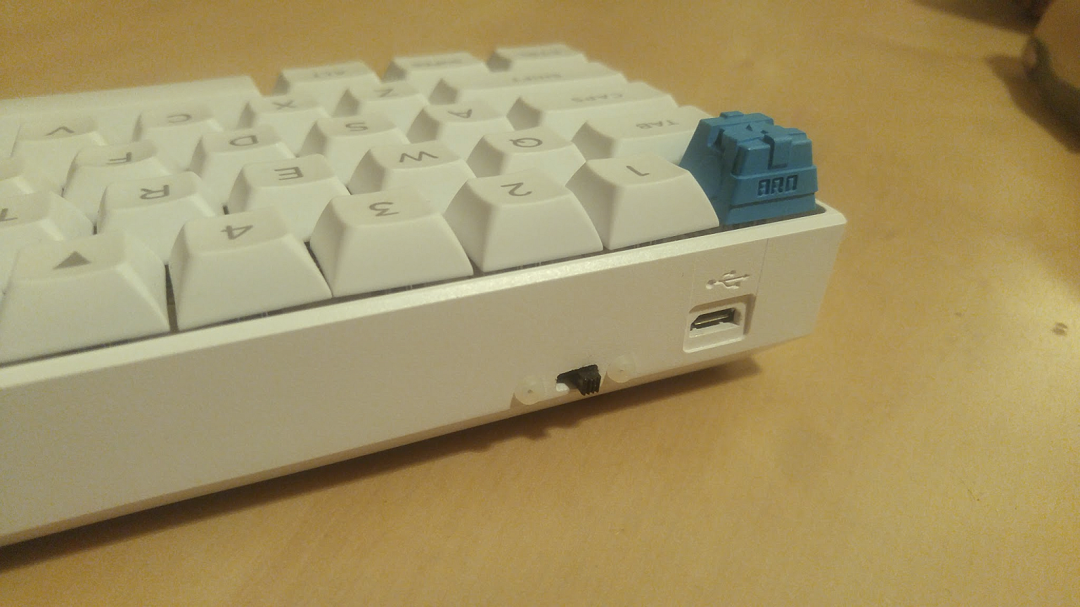 I Did The Thing Modding The Anne Pro To Include An - Anne Pro Power Switch (1536x864), Png Download