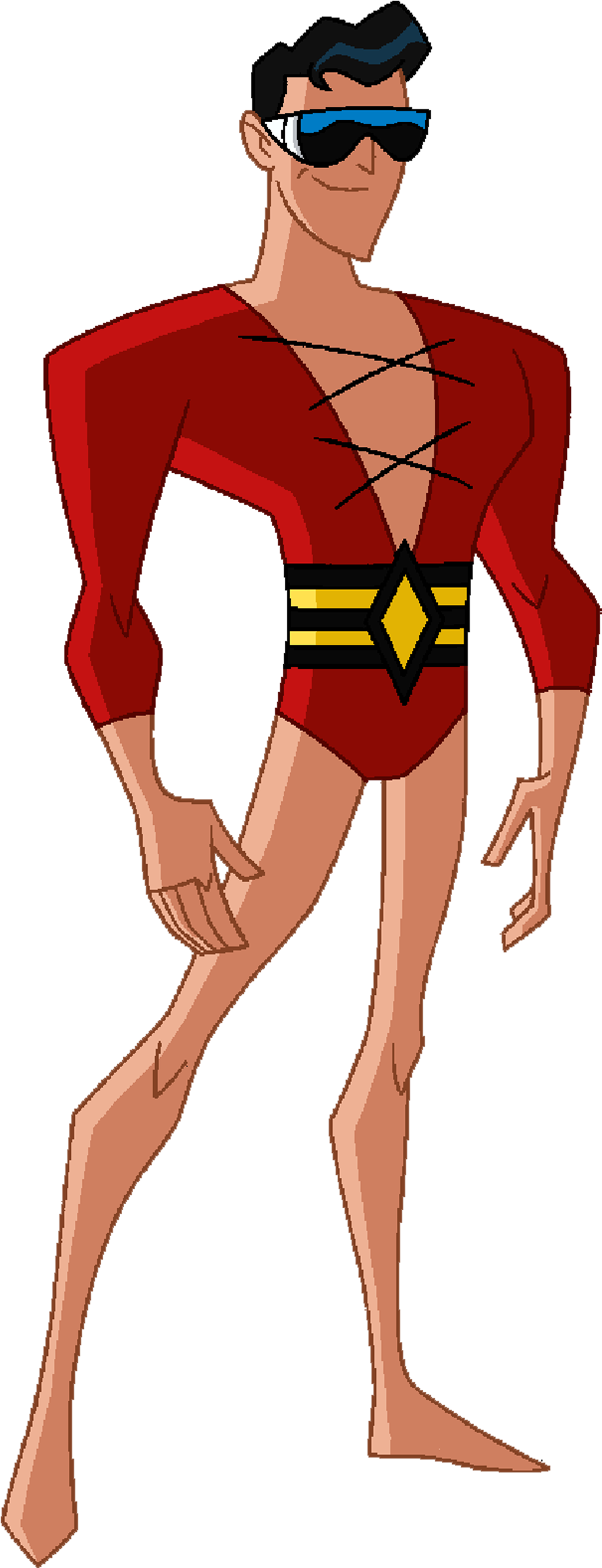 Plasticman - Plastic Man (2146x2371), Png Download