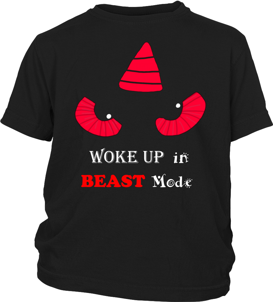 Woke Up In Beast Mode - Shirt (1000x1000), Png Download
