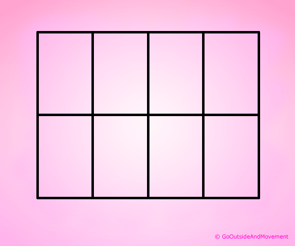 You Can Mark The Lines With A Chalk, Or You Can Just - Lilac (600x500), Png Download