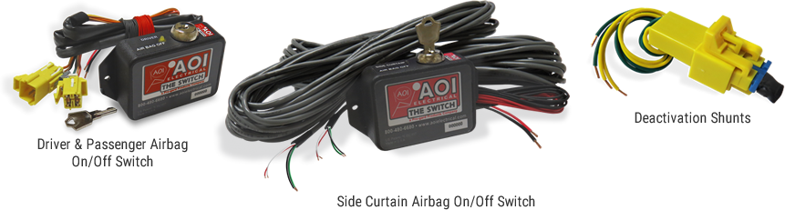 Driver & Passenger Airbag On/off Switch, Side Curtain - Airbag (861x231), Png Download