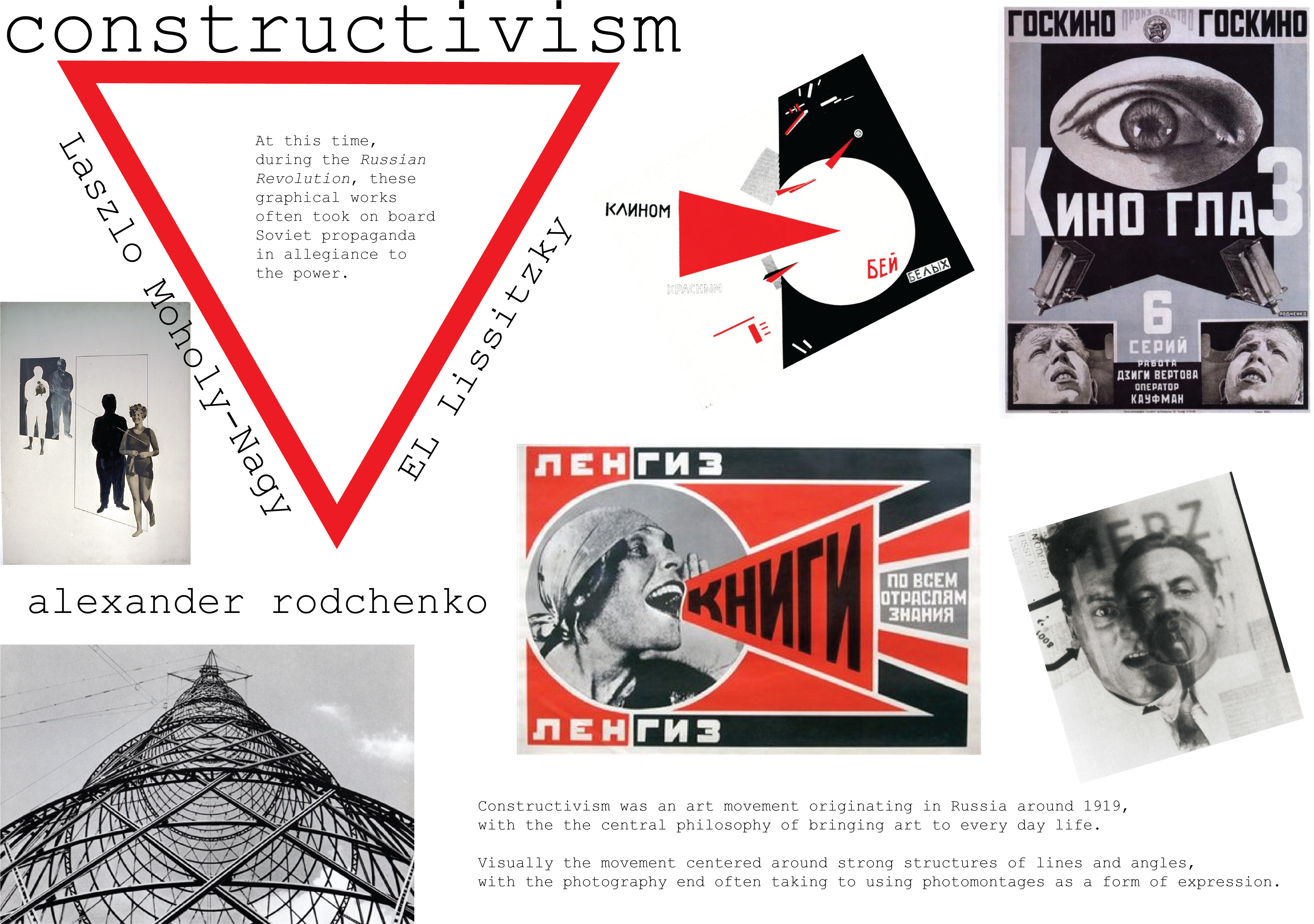 Constructivism Poster - Alexander Rodchenko (5294x3464), Png Download