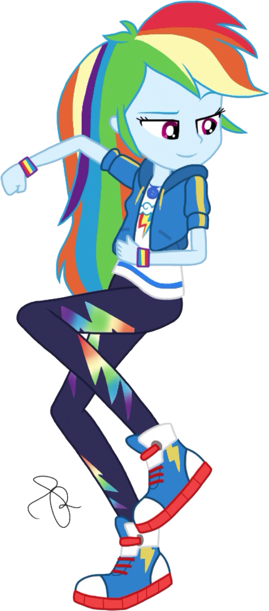 Ilaria122, Clothes, Converse, Equestria Girls, Female, - Cartoon (940x2048), Png Download