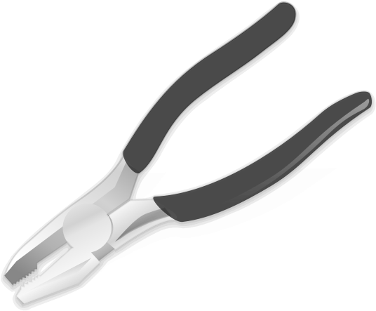 Pliers Clipart Png - Pliers Clipart No Background (600x600), Png Download