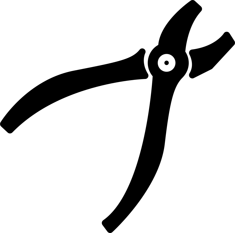 Plier Outline Comments - Pliers Svg (980x968), Png Download