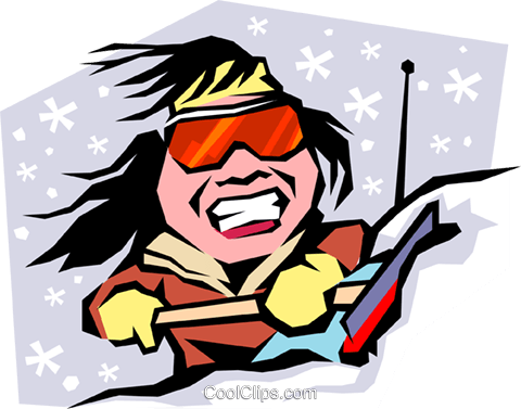 Cartoon Snow Scrapper Royalty Free Vector Clip Art - Clip Art (480x377), Png Download