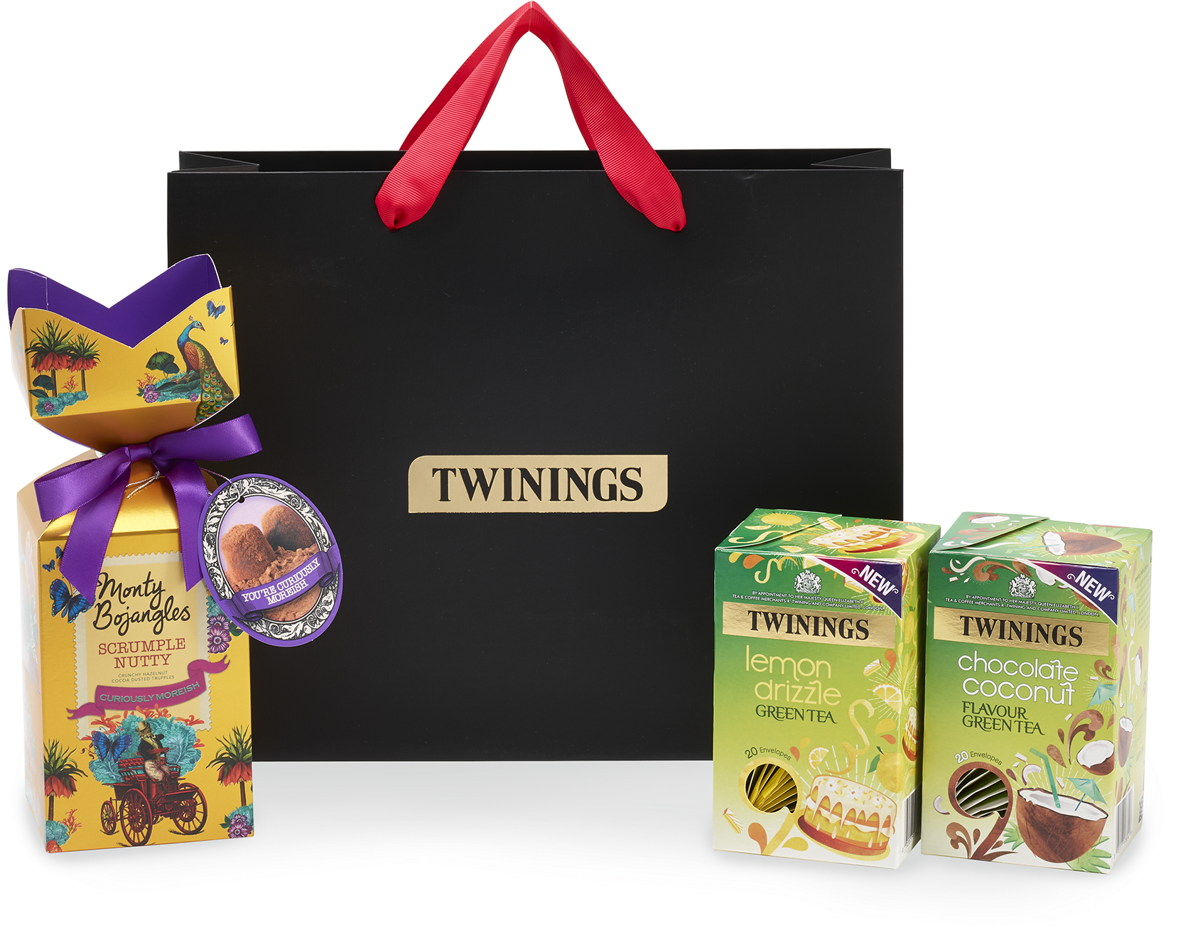 Delightful Indulgent Greens Gift Bag (1960x1494), Png Download
