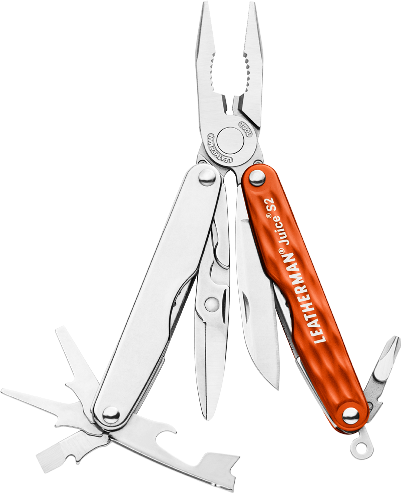 Leatherman Juice S2 Multi-tool, Red, Open View, 12 - Leatherman Juice (1200x1200), Png Download