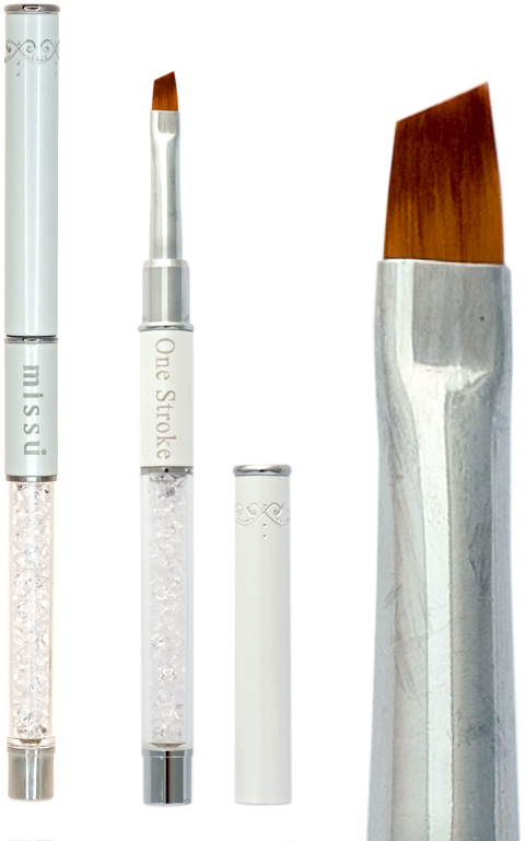 Crystal Nail Art Brush Set - Nail Art Brush (800x800), Png Download