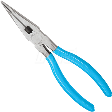 Channellock Pliers - Channellock 317 Long Nose Plier With Side Cutter, 8-inch (400x400), Png Download