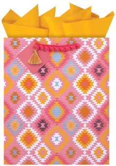 Aztec Attitude Gift Bag & Wrap - Paper (356x356), Png Download