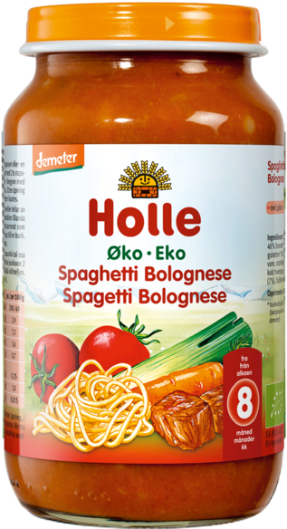 Spaghetti Bolognese - Holle Spaghetti Bolognese, 220g (600x600), Png Download