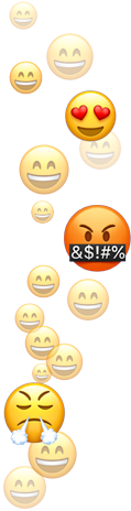 Vempathy Emotion Analysis - Smiley (197x640), Png Download