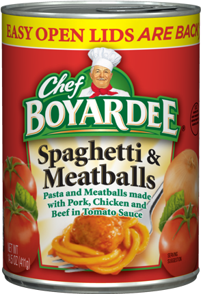 Spaghetti & Meatballs - Chef Boyardee Spaghetti (700x700), Png Download