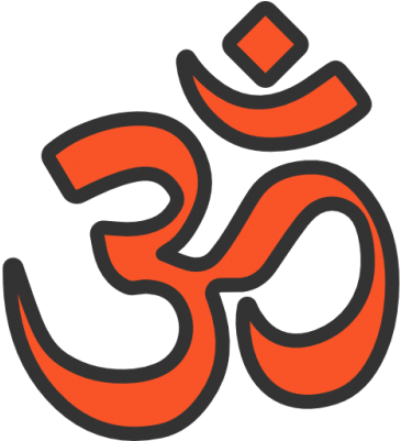 Hinduism Clipart Transparent Png Images - Om Svg (400x400), Png Download
