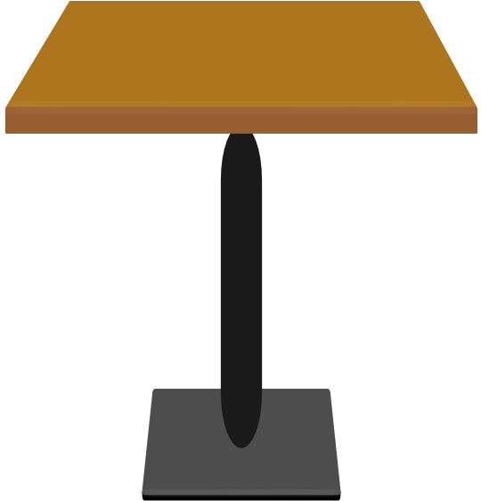 Png Table (600x569), Png Download