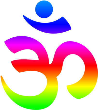 Rainbow Hinduism (600x600), Png Download