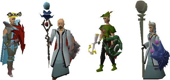 Runescape Old School Png - Action Figure (639x269), Png Download