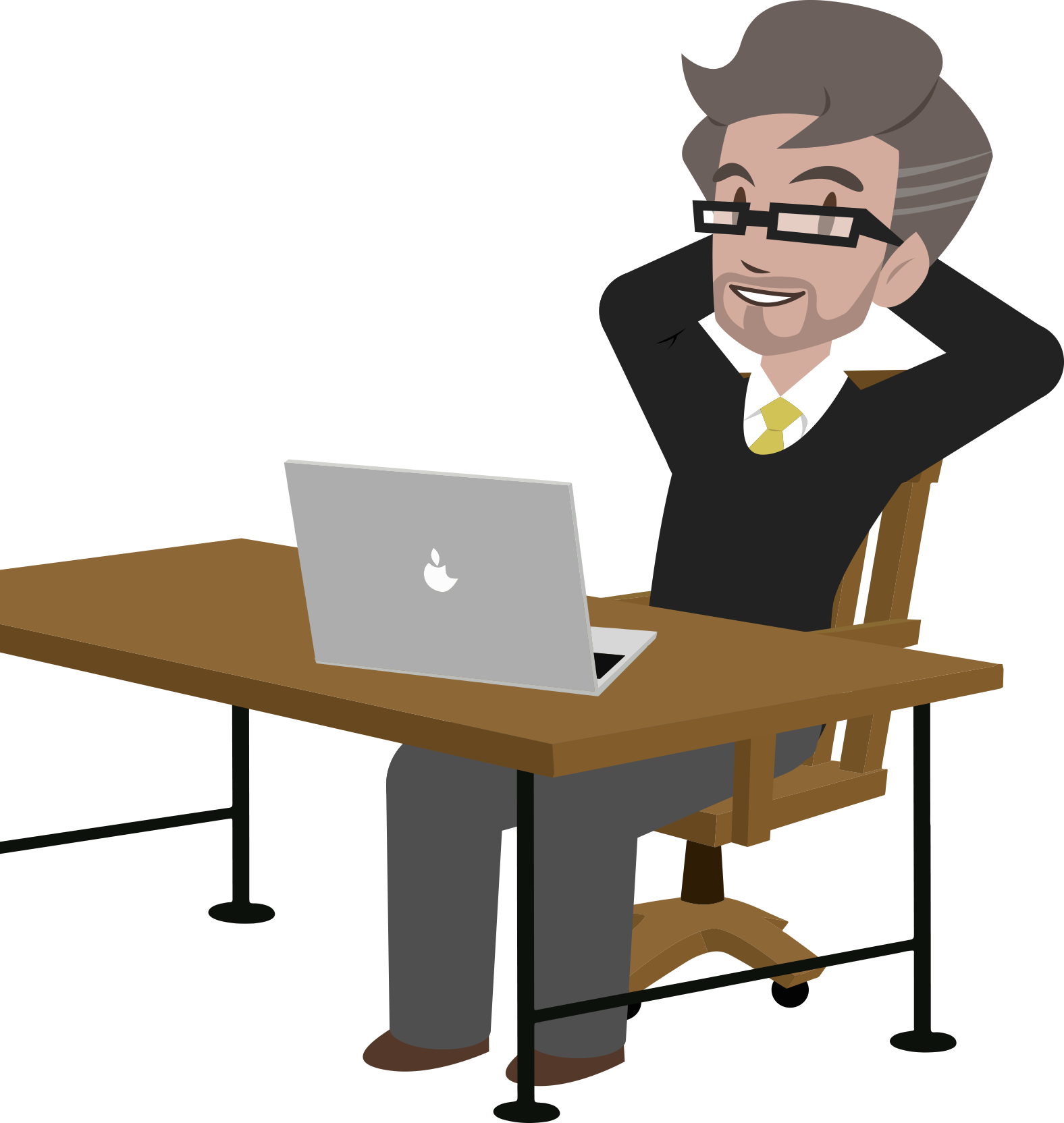 Accountant - Accountant Job Png Cartoon (1576x1664), Png Download