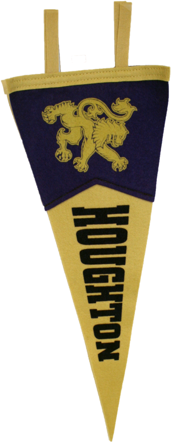 7 X 18 Houghton Pennant - Pennant (800x1200), Png Download