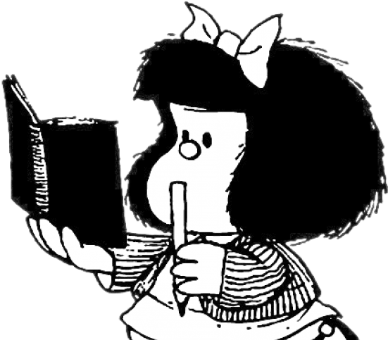 Mafalda, Tan Irreverente Y Tan Niña Como Hace 50 Años - Mafalda Con Celular (600x600), Png Download