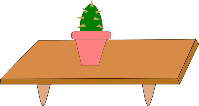 Table Computer Icons Download Cactus - Table Clipart (635x340), Png Download