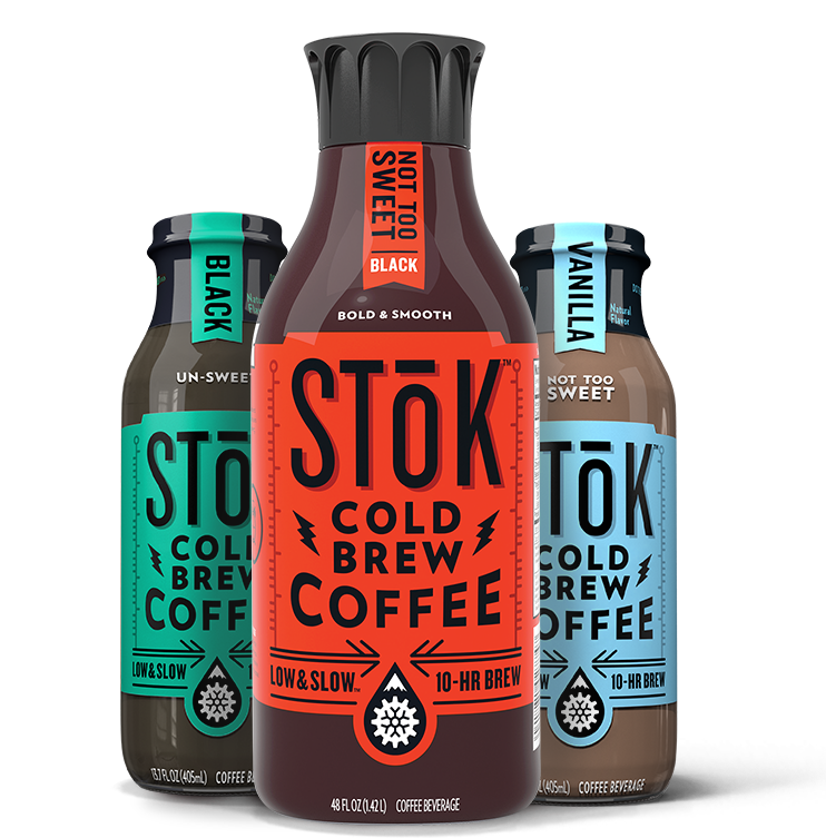 Stoked Cold Brew (781x791), Png Download