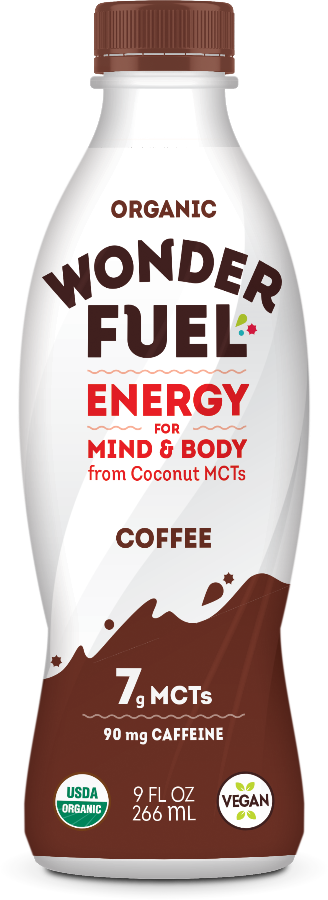 Cofee - Organic Wonder Fuel Energy (328x900), Png Download