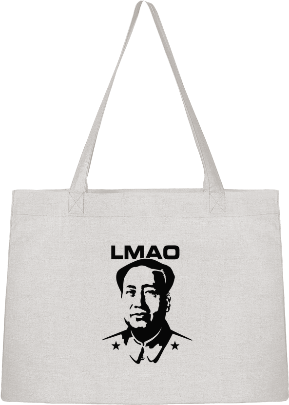 Sac Cabas Shopping Stanley Stella Lmao Mao Zedong Par - Singlet Women Tco0128 Stop Communist Parties (690x850), Png Download