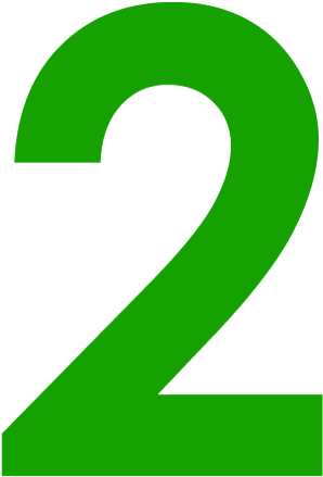 Numero-2 - Numero 2 (331x478), Png Download